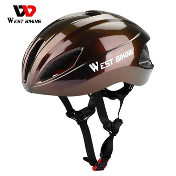  WEST BIKING Профессиональный гоночный шлем Для мужчин Для езды по пересеченной местности Велосипедный шлем Спортивный сверхлегкий Casco ciclismo Велосипедное оборудование