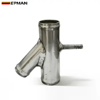  EPMAN Алюминиевый Соединитель Шланга охлаждающей жидкости Y-Образный Фланец Корпуса Шланга Для Volkswagen Jetta Golf VW OE 1K0121087H EPCGQ209