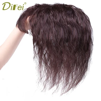  Синтетическая волнистая заколка для вьющихся волос DIFEI, Кукурузная борода, натуральная цветная заколка с челкой для женщин, заколки для волос