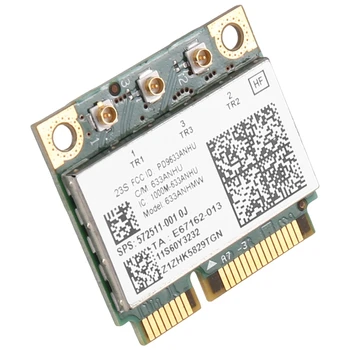  6300AGN 633ANHMW Беспроводная Wifi Карта Mini Pcie Card 802.11A/G/N 2,4 G + 5,0 ГГц Для Lenovo Thinkpad T410 T420 T430 X220 Y460