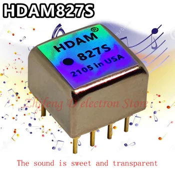  HDAM827S Обновление двойного операционного усилителя AD827SQ/883B AQ JN AMP9920AT V5i-D MUSES02, звуковое поле широкое и шокирующее