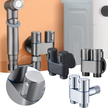  Двойные регулирующие клапаны 1-В-2-Из, Универсальная стиральная машина и смеситель для унитаза для ванной комнаты