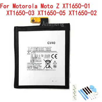  Оригинальный Аккумулятор GV40 3280mAh Для Мобильного телефона Motorola Moto Z Droid Force/Z Force Droid XT1650-02 SNN5968A