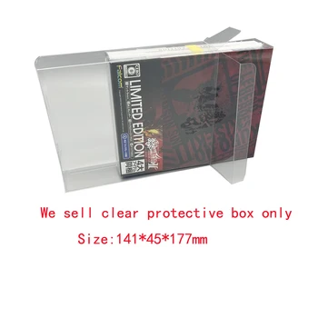  100шт Высококачественная Прозрачная Коробка Для PlayStation 4 Для PS4 Для Crimson Sin Прозрачная Коробка Для Защиты Коллекции