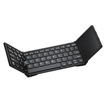  Мини портативная складная Bluetooth-совместимая клавиатура с сенсорной панелью, беспроводная клавиатура для телефона Android Tablet PC