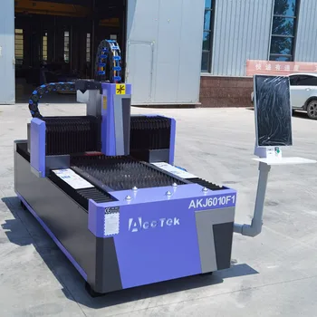  Автомат для резки волоконного лазера с источником лазера Raycus или Max для резки нержавеющей и углеродистой стали