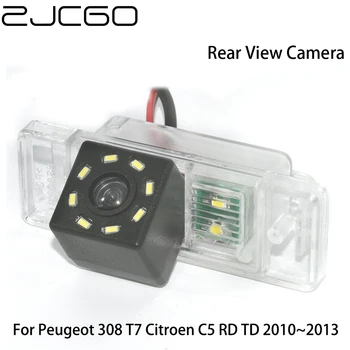 ZJCGO CCD Вид Сзади Автомобиля Обратный Резервный Парковочный Ночного Видения Водонепроницаемая Камера для Peugeot 308 T7 для Citroen C5 RD TD 2010 ~ 2013