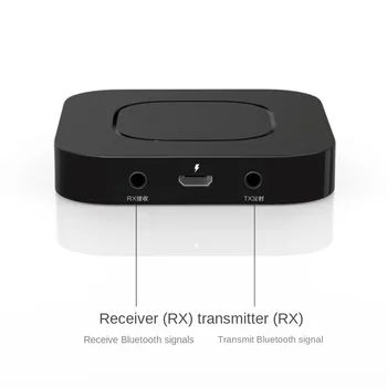  Аудиоприемник и передатчик Bluetooth 5.0 2 в 1, Аудиоадаптер Bluetooth, Разъем 3,5 мм, USB, Музыкальные Стерео Беспроводные Адаптеры, Ключ