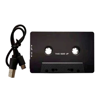  Универсальный кассетный адаптер Bluetooth 5,0 Автомобильный магнитофон Аудио Приемник Bluetooth 5,0 для автомобильной кассеты Стерео Музыкальный адаптер Конвертер
