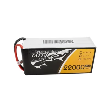  Для батареи Tattu 6S 22000mAh 25C 22,2 V Сельскохозяйственный Распылитель Drone Battery