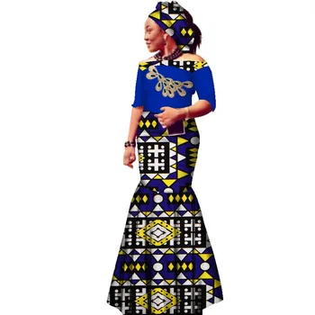  Сексуальное платье с принтом в африканском стиле, Модное весеннее приталенное платье с разрезом на плечах, женское Элегантное платье в африканском стиле длиной до щиколоток, ретро вечеринка