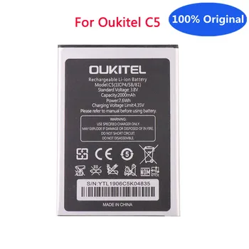  100% Новый Аккумулятор 3,8 В 2000 мАч Для Oukitel C5 Специальный Запасной Аккумулятор Для мобильного телефона Oukitel C5 PRO