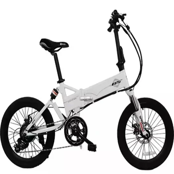  Простой 48 В 250 Вт литиевый Электрический велосипед, Складной Скрытый аккумулятор Для взрослых, Низкий уровень шума на открытом воздухе