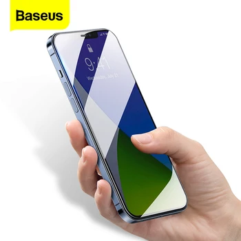  Baseus 2ШТ 0,3 мм Протектор экрана Для iPhone 12 Pro Max Полное Покрытие Защитное Стекло Для iPhone 12Pro Max 12Mini Закаленное Стекло