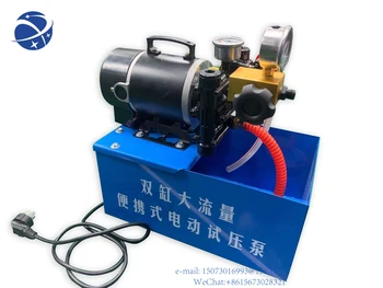  YunYi [CE] Испытательный Стенд Водопроводный Инструмент для Сантехники Электрический Гидростатический Электрический Испытательный Насос Высокого давления Hydro