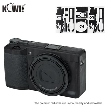 Комплект Защитной пленки для корпуса камеры Kiwi с защитой От Царапин Для Камер Ricoh GR III GRIII GR3 GR Mark III 3M Наклейки Shadow Black