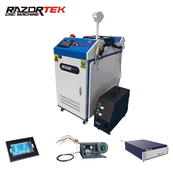 Razortek 3 в 1, аппарат для лазерной сварки/резки/очистки волоконным лазером от ржавчины