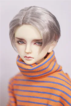  Кукольный парик BJD подходит для 1-3 1-4 1-6 размеров, аксессуары для кукол из молочного шелка с короткими волосами