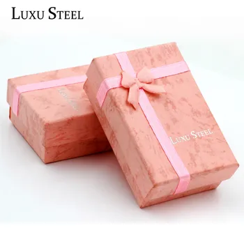  Подарочная коробка для ювелирных изделий LUXUSTEEL черного цвета