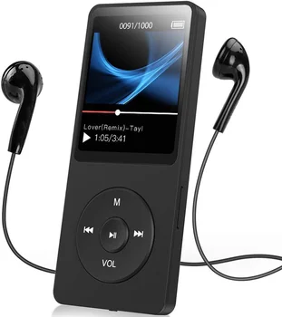 Bluetooth MP4-плеер, музыкальный MP3-плеер с многофункциональным подключаемым радиоприемником Walkman