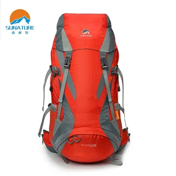  Sunature Новый профессиональный рюкзак для альпинизма, уличная сумка на плечо, велосипедный рюкзак, снаряжение для верховой езды, непромокаемый чехол 50Л + 5л