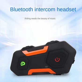 V3 PLUS Мотоциклетный шлем Bluetooth-гарнитура BT5.0 Двойной 1400 м Домофон Для верховой езды Беспроводная гарнитура вызова IP65 Водонепроницаемый