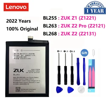  100% Оригинальный Аккумулятор Для Lenovo ZUK BL263 Z2 Pro/BL255 Z1/BL268 Z2, Сменные Аккумуляторы для мобильных телефонов Bateria