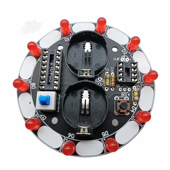  Светодиодный модуль NE555 Электронный DIY Bricolaje Trousse Electronica производства Lucky Rotary для комплекта электронных компонентов