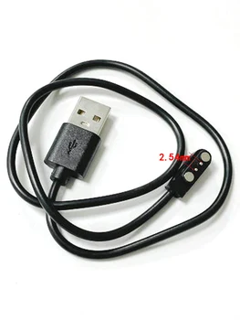  2pin USB Магнитный кабель для зарядки с шагом 2,54 от USB до 2 pogo pin Магнитный Кабель для Зарядного устройства для Смарт-часов GT88 G3 KW18 Y3 GT68
