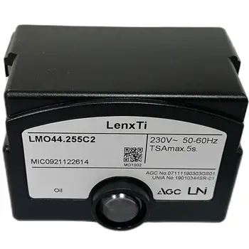  Система управления масляной горелкой LenxTi LMO44.255C2 -LMO44.255C2BT, стационарные воздухонагреватели, 2-ступенчатые, QRB/QRC, 30 кг/ч, AC230V