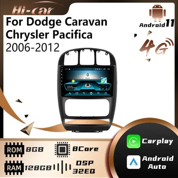  2 Din Для Dodge Caravan Chrysler Pacifica 2006-2012 10,1 Дюймовый экран Android Автомобильный стерео GPS Радио Автомобильный мультимедийный видеоплеер