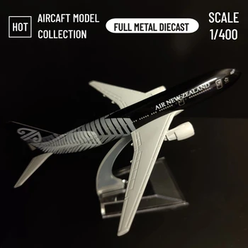  Масштаб 1: 400 Металлическая Авиационная копия New Zealand Airlines Boeing Модель самолета, Коллекция миниатюрных игрушек, Отлитых под давлением