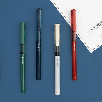  шариковые ручки с Очень тонкой Точкой 0,5 мм, Быстросохнущие Чернила, Гелевая Ручка, Канцелярские принадлежности