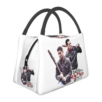  Охотничья изолированная сумка для ланча Supernatural The Winchester Brothers, Термоохладитель, Ланч-бокс Для еды, для работы и путешествий