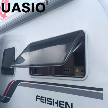  RV Caravan Изоляция из алюминиевого сплава, Круглое угловое окно с акриловым стеклом, дорожный трейлер, Дом на колесах, аксессуары для автофургона