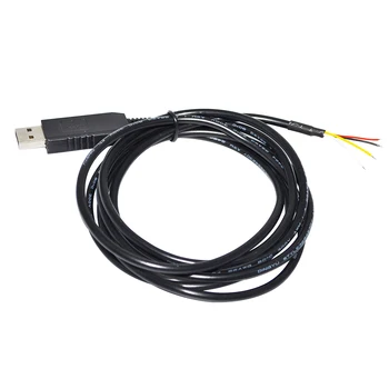  ПРОМЫШЛЕННЫЙ FTDI FT232RL USB-UART TTL 3,3 V 3V3 4-жильный 4-контактный открытый кабель, совместимый С TTL-232R-3V3-WE VCC GND TXD RXD