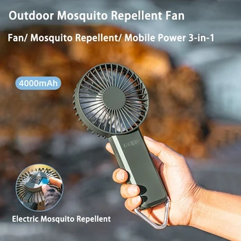  Наружный кемпинг, средство от комаров, вентилятор, ручной мини портативный USB-карман для зарядки, компактный спорт на открытом воздухе, электрический вентилятор, охлаждающий вентилятор