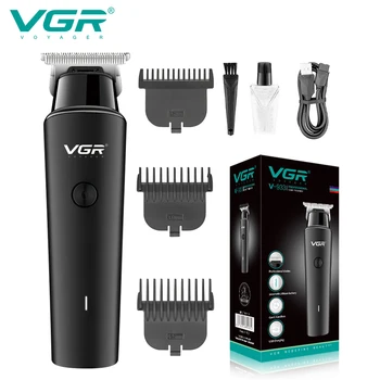  Триммер для волос VGR, профессиональная машинка для стрижки волос, Перезаряжаемая Машинка для стрижки волос, Беспроводной Триммер для бороды, Парикмахерский Триммер для мужчин V-933