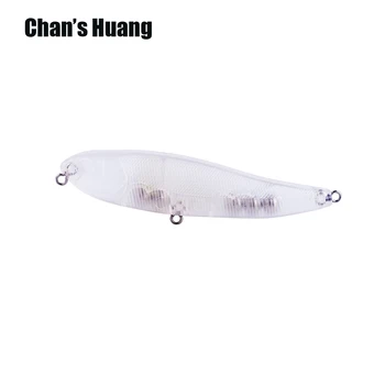  Chan's Huang 20ШТ 7,8 см 6,1 Г, Троллинг, Морская рыбалка, Искусственные приманки из твердого пластика, неокрашенные Карандашные корпуса