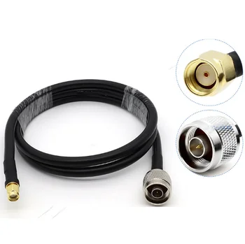  Новый кабель 5D-FB N от штекера к штекерному разъему RP-SMA 50-5 Коаксиальный кабель 50 Ом 0,1-5 м