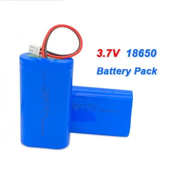  Литиевая батарея 3,7 В 18650 3600/5200 мАч, аккумуляторная батарея, плата защиты динамика мегафона
