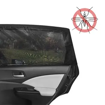  Универсальный автомобильный сетчатый солнцезащитный козырек на боковое окно, солнцезащитный крем от комаров, световой щит, занавеска, солнцезащитный козырек, крышка окна автомобиля