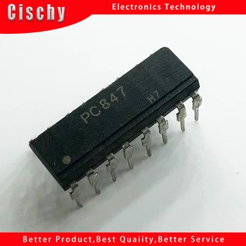  1 шт./лот PC817-4 PC847 DIP-16 SMD-16 оптоизоляторный транзистор Фотоэлектрическая выходная линия новый оригинальный в наличии