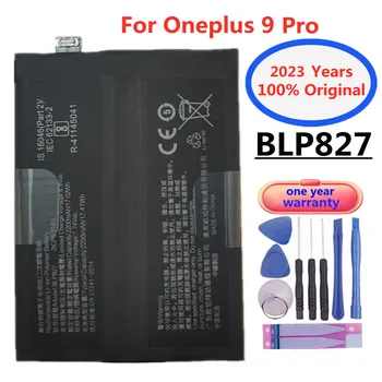  Новый Оригинальный литий-полимерный аккумулятор BLP827 большой емкости 4500 мАч для OnePlus 9 Pro, оригинальная сменная батарея для телефона Bateria