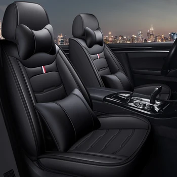  5-Местные Чехлы для автомобильных сидений FORD C-MAX Fusion Mondeo Taurus Territory Ger Galaxy Kuga Mustang GT Автомобильные Аксессуары Автотовары