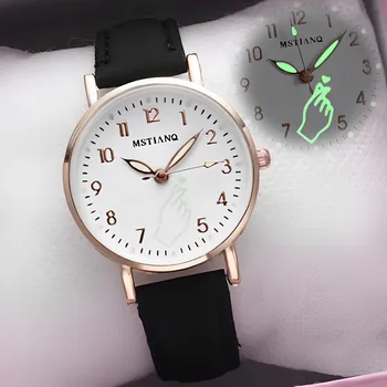  Роскошные женские часы с бриллиантами, светящиеся женские ретро-часы, Женский пояс с подсветкой сзади, Кварцевые наручные часы Montre Femme