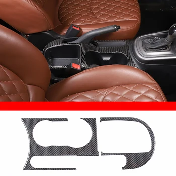  Для 2009-2013 Kia Soul AM мягкий автомобильный подстаканник с центральным управлением из углеродного волокна, наклейка на панель, аксессуары для интерьера автомобиля