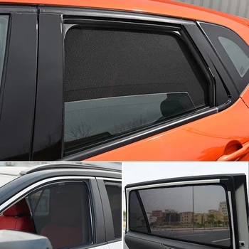  Для Hyundai Kona OS Kauai 2017-2022 Магнитный автомобильный солнцезащитный козырек Шторка на лобовое стекло Шторка на Заднее боковое окно Солнцезащитный козырек