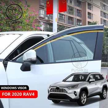  Для Toyota RAV4 RAV 4 XA50 2019 2020 2021 2022 Оконный Козырек Тенты Укрытия Тени Защита От Солнца И Дождя Дефлектор Защита Авто Аксессуары