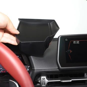  Для Toyota GR Supra MK5 A90 2019-2022 ABS Черный Автомобильный Стайлинг Коробка Для хранения Приборной Панели Органайзер Коробка Лоток Аксессуары Для Интерьера Автомобиля